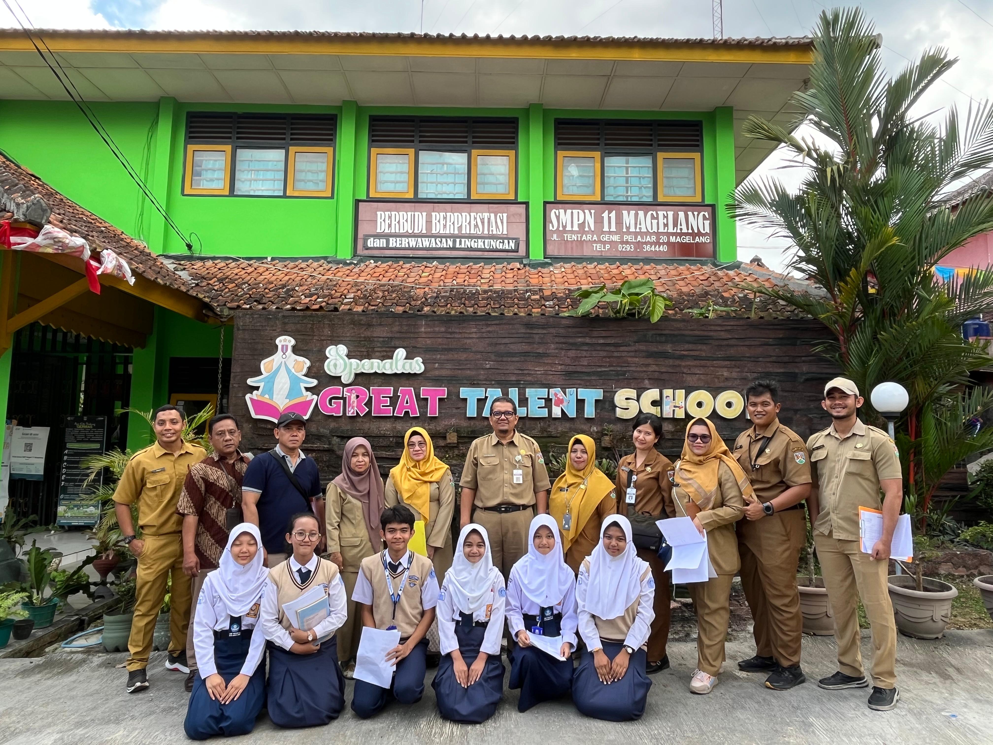 Penilaian Lomba Sanitasi Tingkat Sekolah Menengah Pertama (SMP)