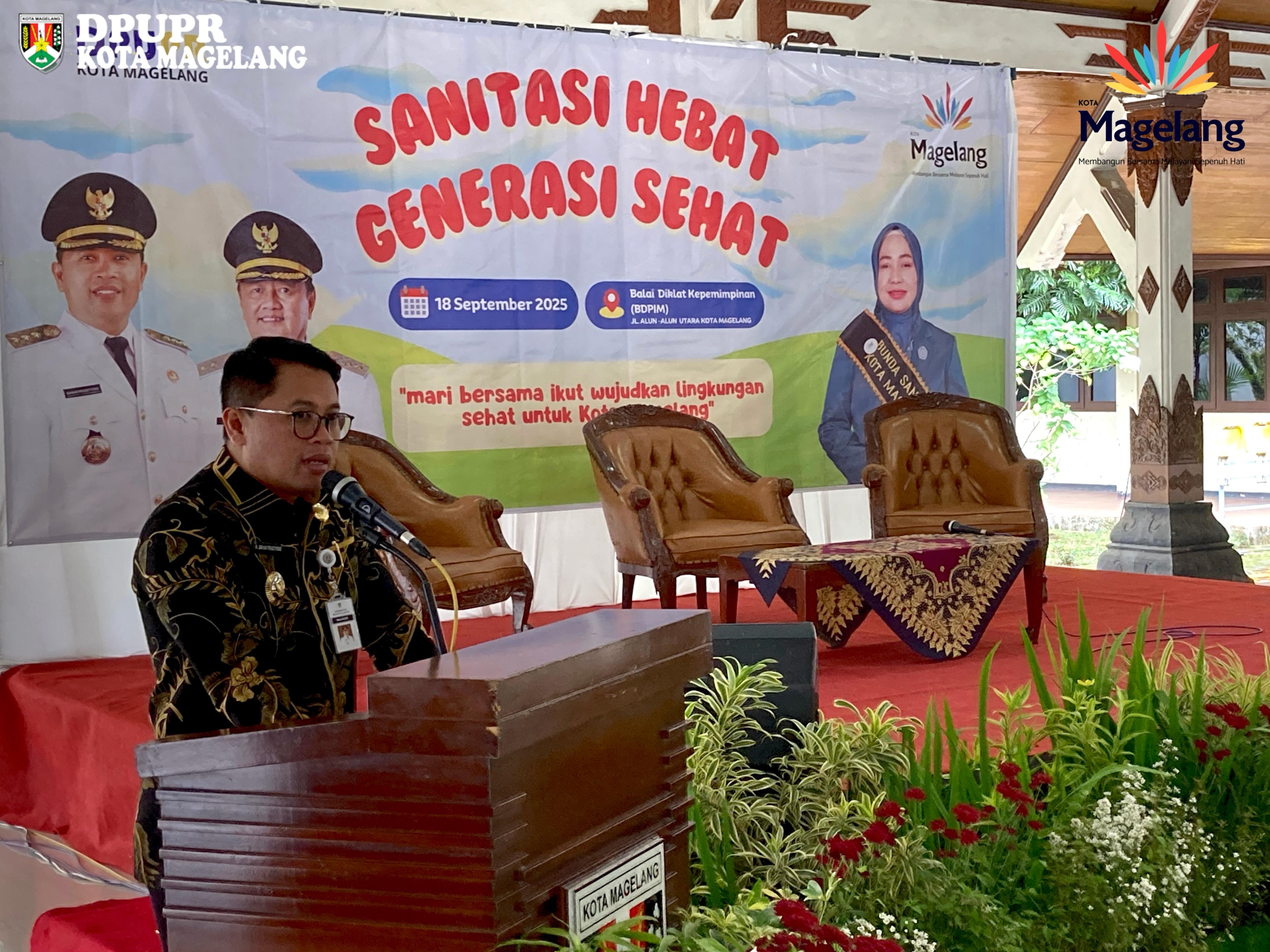 DPUPR Laksanakan Kegiatan Pengumuman Pemenang Lomba Sanitasi dan Sosialisasi Layanan Lumpur Tinja Terjadwal (L2T2)
