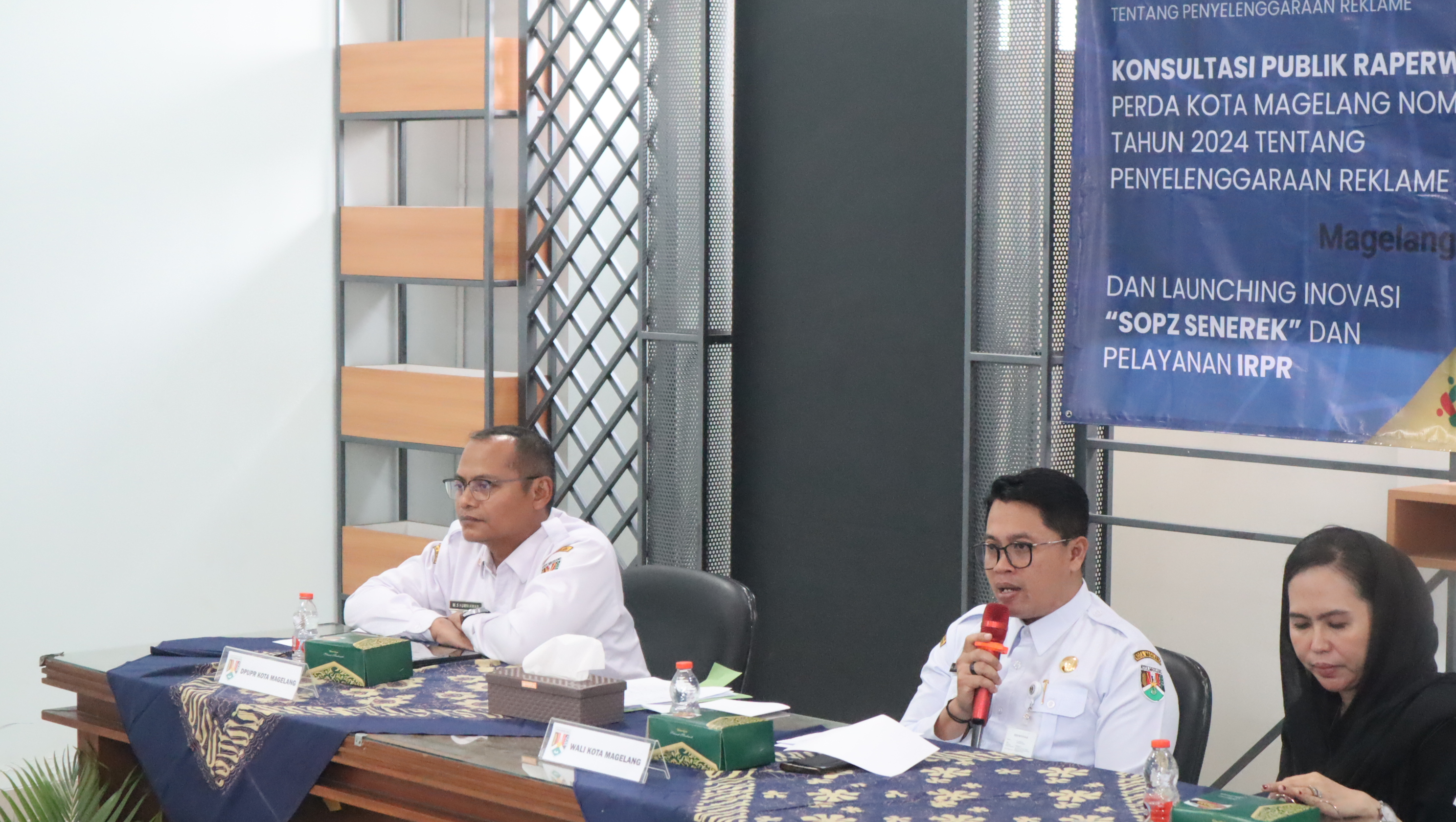Konsultasi Publik Rancangan Peraturan Wali Kota Magelang Tentang Penyelenggaraan Reklame