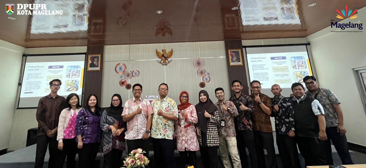 DPUPR Melakukan Kegiatan Studi Komparasi ke Balai Pengelolaan Air Limbah Provinsi DIY 