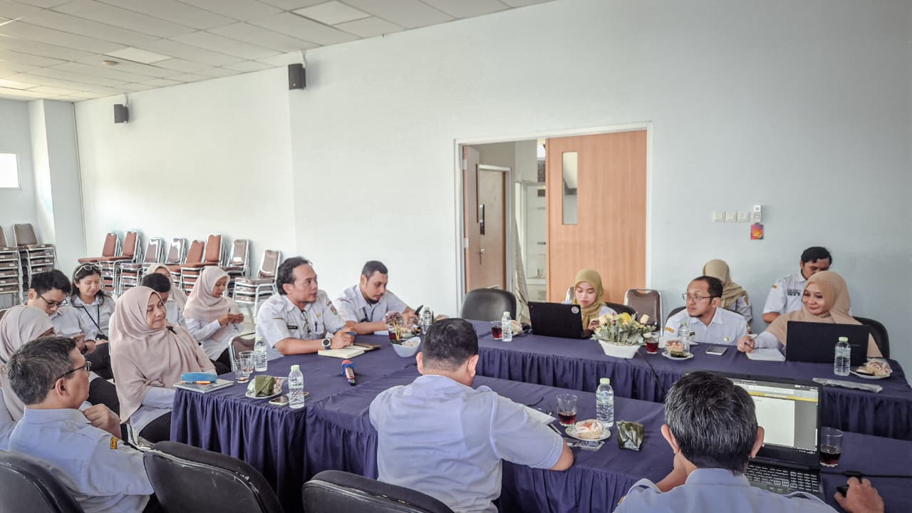 DPUPR Kabupaten Magelang Lakukan Kunjungan Padu Serasi RDTR ke DPUPR Kota Magelang